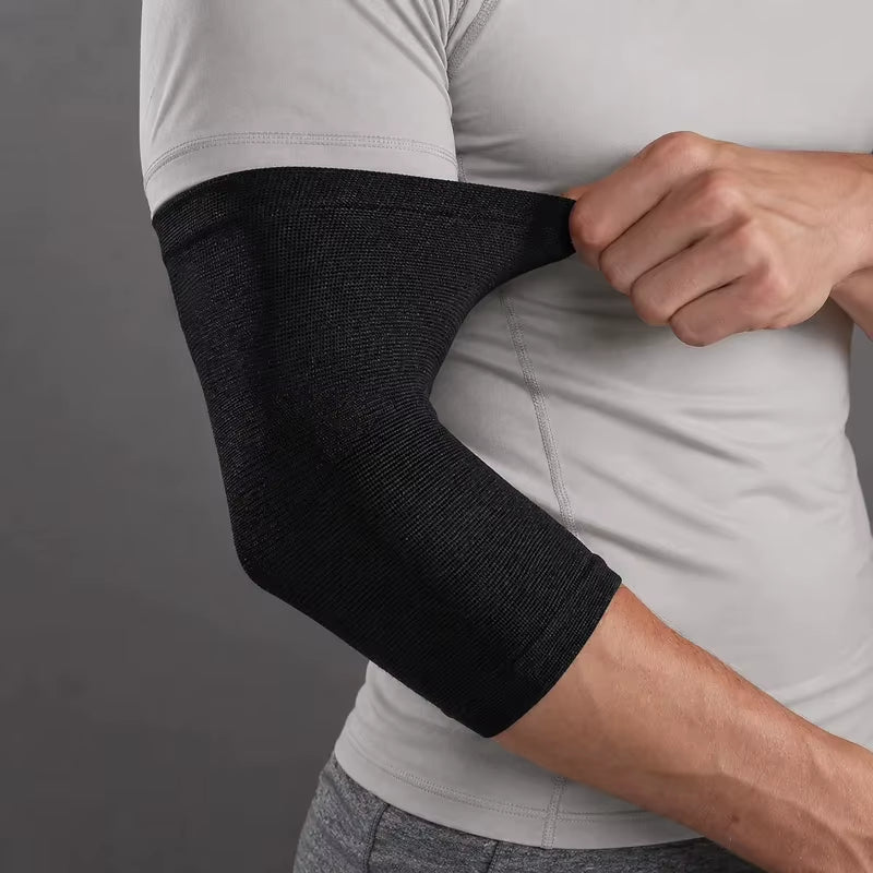 1 Pc Breathable Elbow Support Compression Elastic Arm Brace Nylon Arm Sleeve