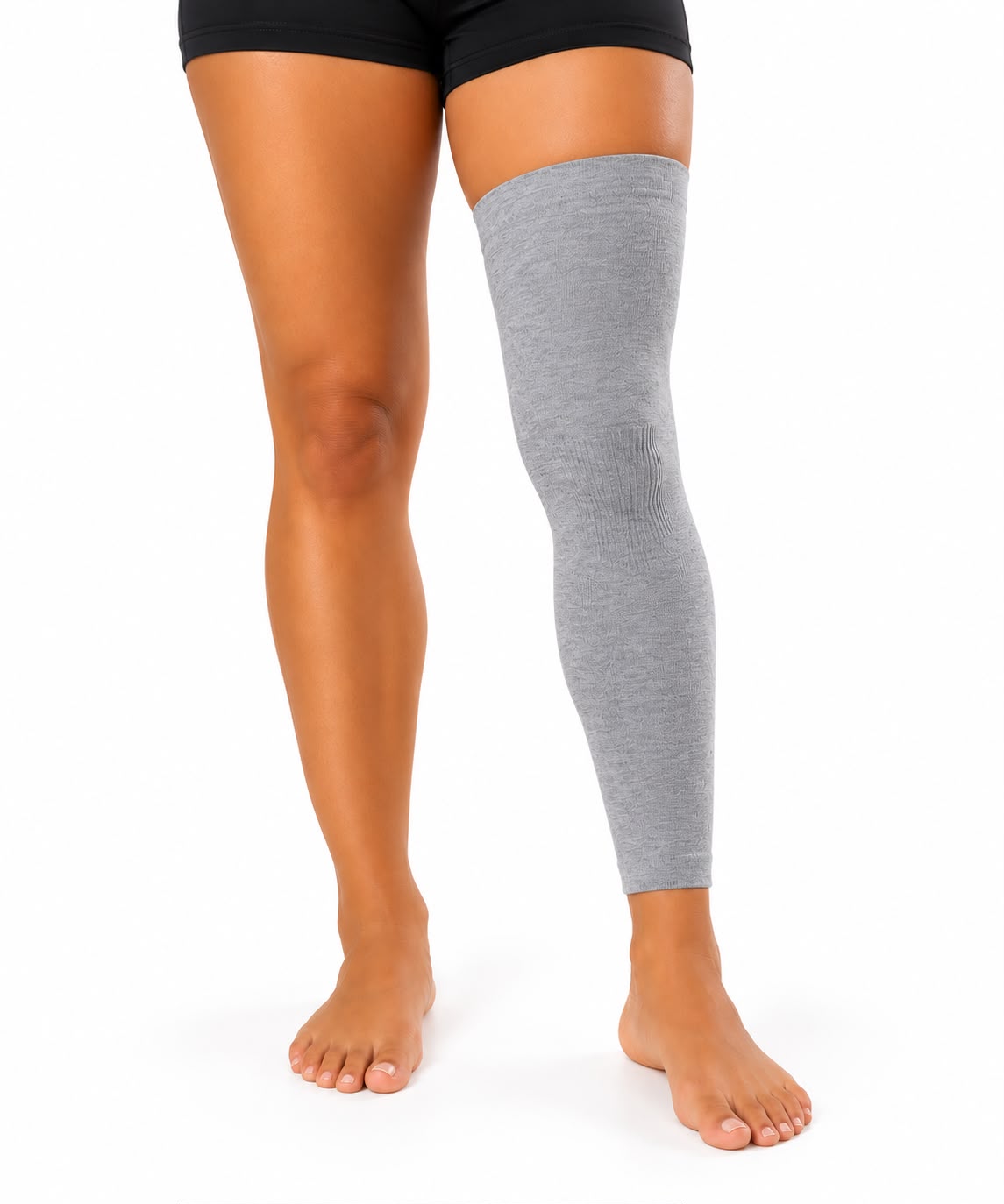 Unisex Sports Fitness Leg Sleeves UV Protection Sun Block Compression Leg Cover for Outdoor Running Cycling Hiking
