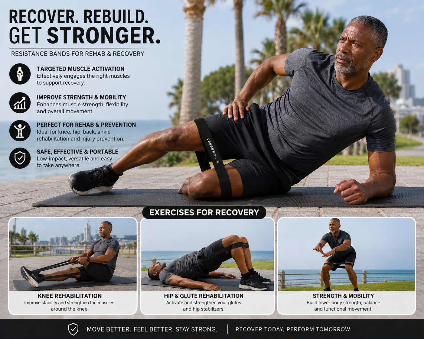 FlexCore™ Resistance Bands – Train Anywhere