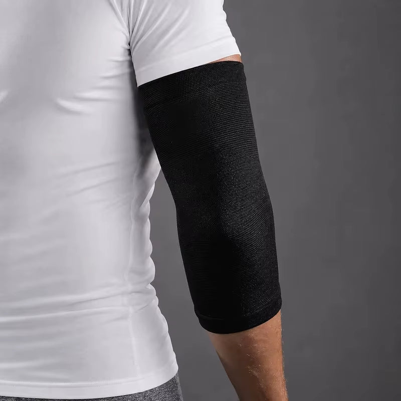 1 Pc Breathable Elbow Support Compression Elastic Arm Brace Nylon Arm Sleeve