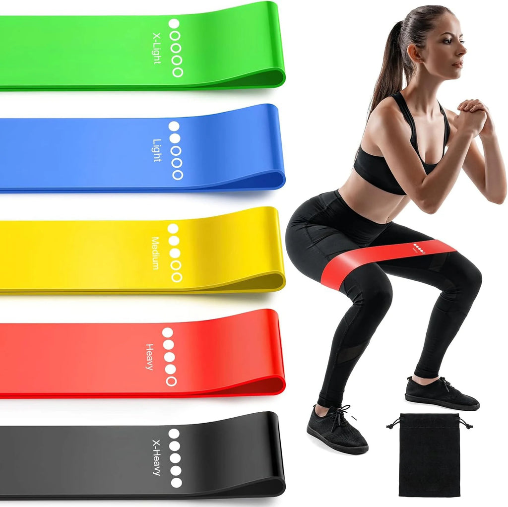 Elevate Your Fitness Routine with TPE Resistance Bands - Versatile Rubber Loop Bands for Strength Training, Yoga, and More!