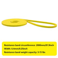 New 1Pcs Tough Latex Resistance Band Elastic Exercise Strength Pull-Ups Auxiliary Band Fitness Equipment Strengthening Train